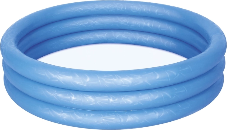 Piscina gonfiabile per bambini 122 × 25 cm BESTWAY Splash 'N Smile, blu