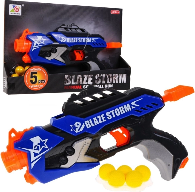 Pistola giocattolo per bambini 8+ BLAZE STORM con palline in foam
