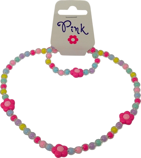 Set collana e bracciale Fiore per bambini