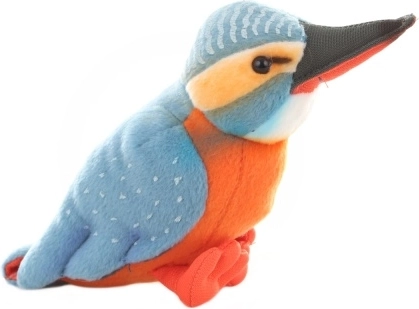 Martin pescatore di peluche 13 cm