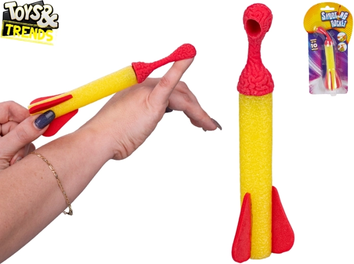 Razzo lanciabile 15 cm per bambini TOYS & TRENDS