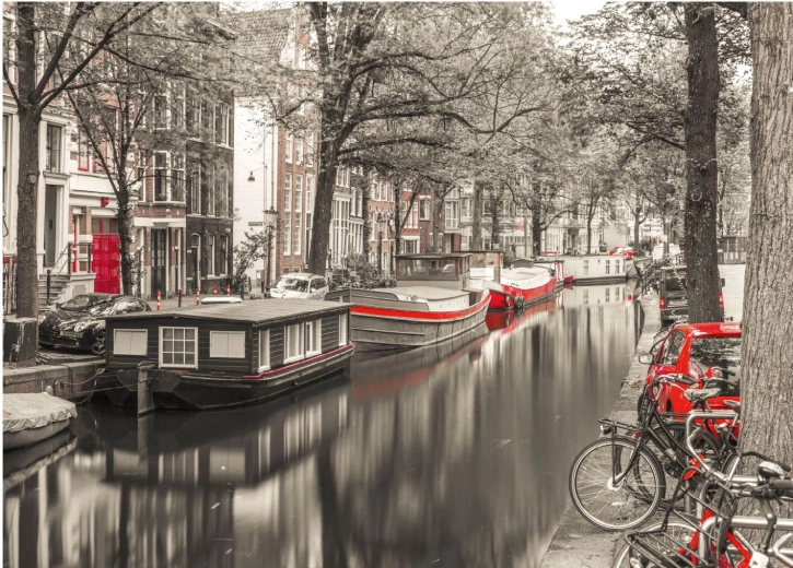 Puzzle DINO Amsterdam – canale, 3000 pezzi
