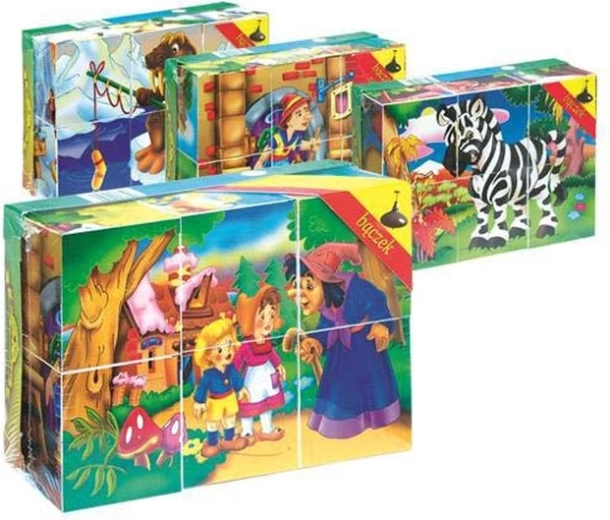 Mini puzzle illustrato – 6 cubi