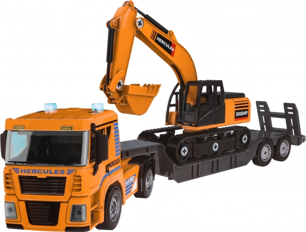 Veicoli da costruzione rotanti + camion + escavatore + trapano/cacciavite - 185 pezzi