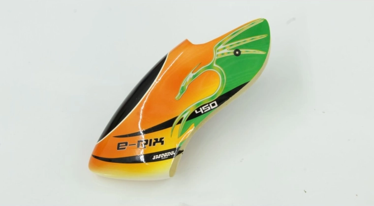 Cabina per Jamara E-Rix 450 versione 2 - 1 pezzo
