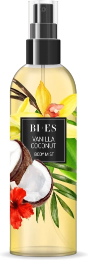 Spray corpo con profumo di vaniglia e cocco 200 ml