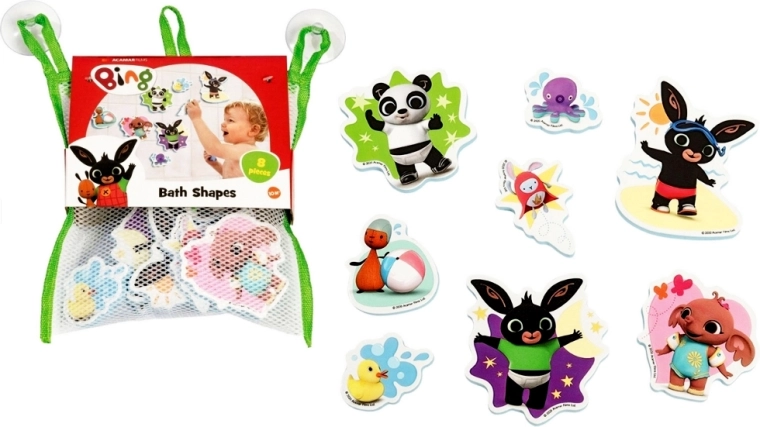 Bambolino Bing puzzle in schiuma per il bagno (8 pz)