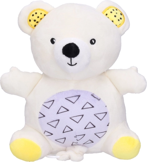 Orsetto di peluche a carica con ninna nanna, 19 cm