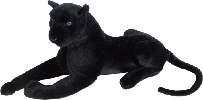 Pantera nera di peluche 60 cm