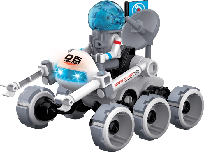 Set di costruzione 4in1 modelli spaziali