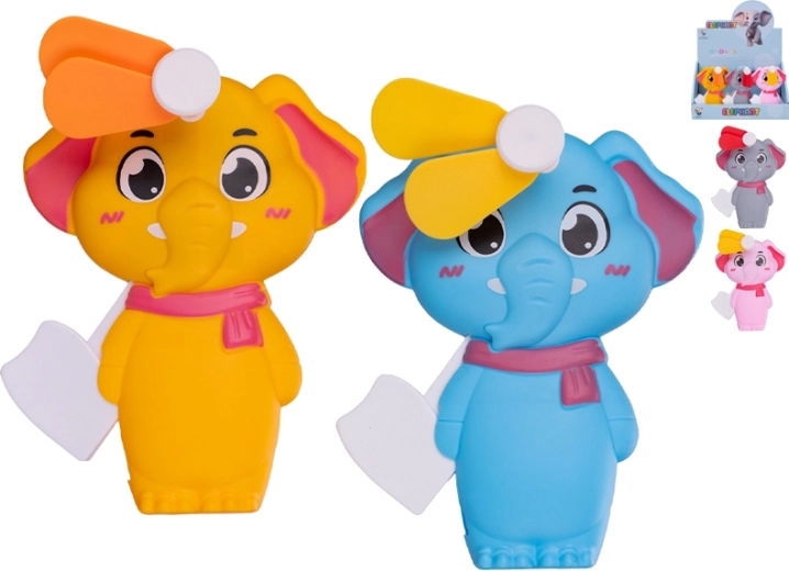 Elefantino con ventolino – giocattolo portatile con ventilazione dai 3 anni