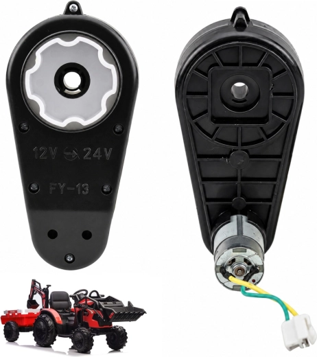 Motore con riduttore 24 V (RS550, 12.000 giri/min) per veicolo elettrico SX2068 - 1 pezzo