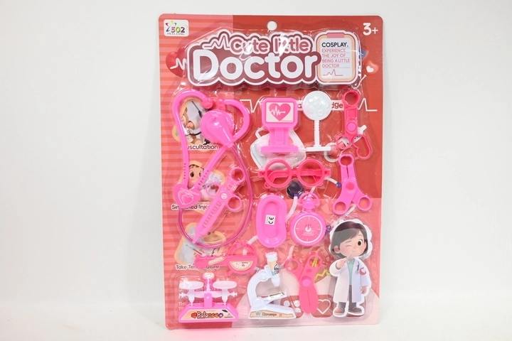 Set da dottore per bambini in blister - 1 pezzo