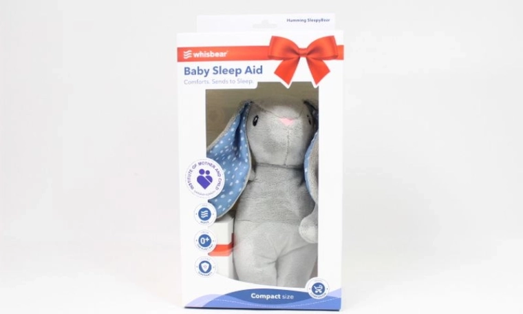 Whisbear peluche nanna con rumore bianco Coniglietto Felek