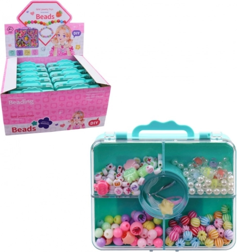 Perline nella valigetta per bambini