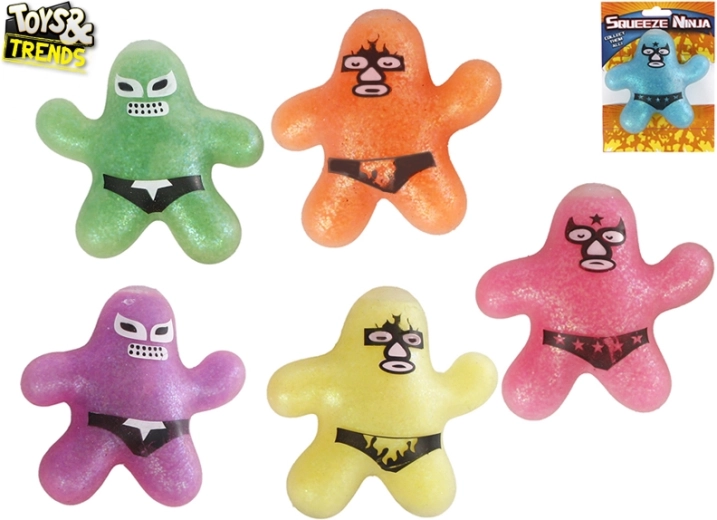 Ninja elastico combattente TOYS& TRENDS 11 cm