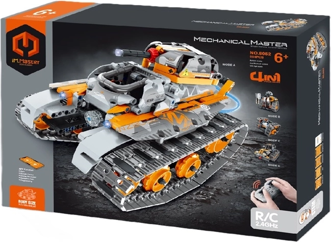 IM.Master kit di costruzione RC carro armato 4in1 (552 pezzi)