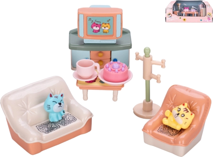 Set casa degli animali con figurina e accessori