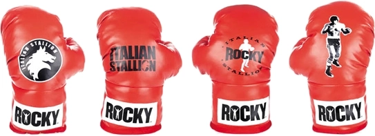 Guantone da boxe Rocky in pelle sintetica 30 cm - 1 pezzo