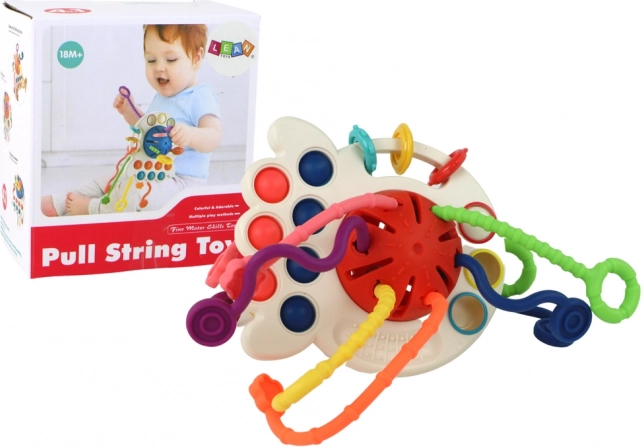 Giocattolo da masticare sensoriale per bambini Giocattolo educativo colorato