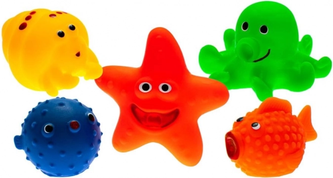 Animaletti marini da bagno 5 pz.