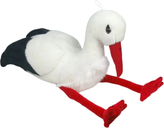 Cicogna di peluche 30 cm