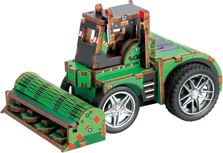 2Kids Toys puzzle 3D in legno escavatore - 1 pezzo