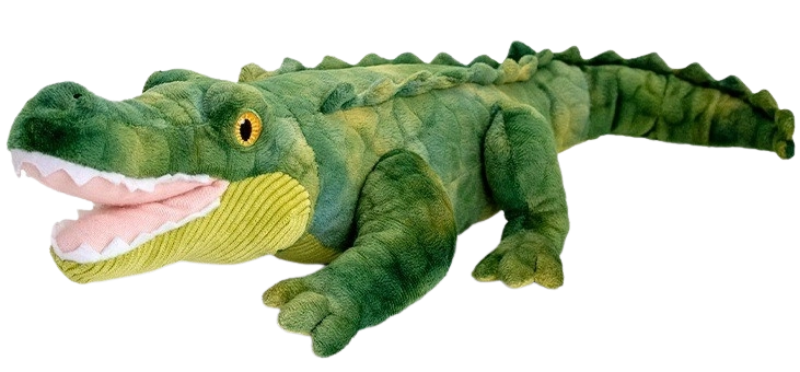 Alligatore di peluche Keeleco 43 cm