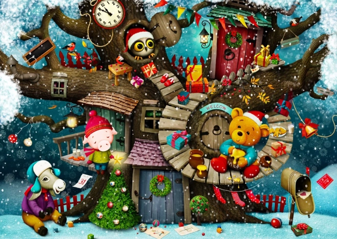 ENJOY puzzle Natale da fiaba 1000 pezzi