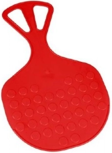 Slittino Mrazík in plastica 58 × 35 cm – Rosso