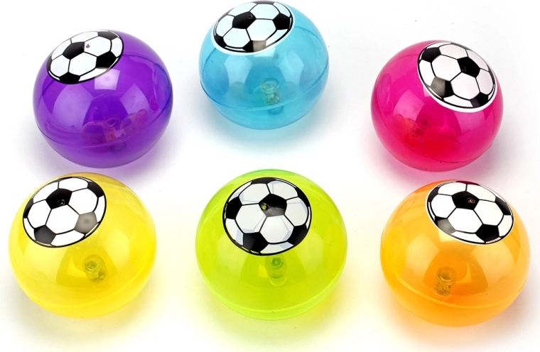 Palla da calcio rimbalzante con luci LED 105 mm
