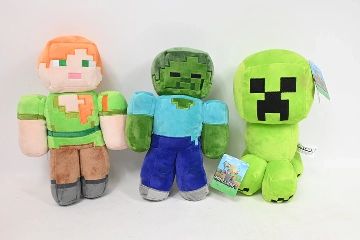 Personaggio di peluche Minecraft 30 cm