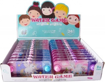 Gioco d'acqua con unicorni per bambini