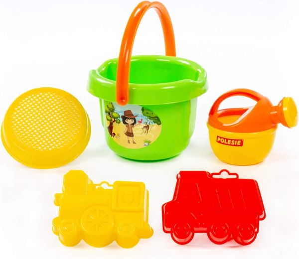 Set per la sabbia con secchiello grande