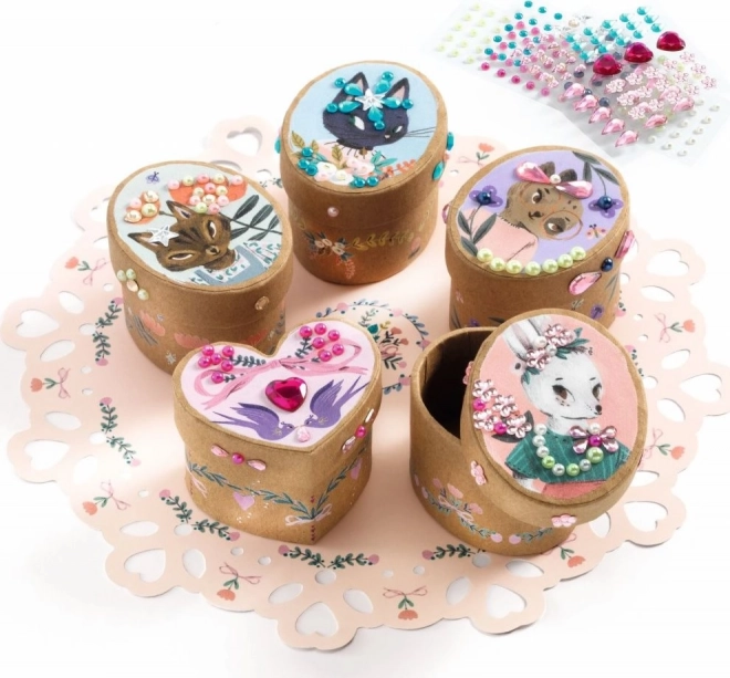 Djeco Set Creativo Scatoline da Decorare