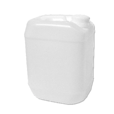 Tanica in plastica 30 l in HDPE per acqua e alimenti, bianca