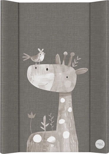 Ceba Baby morbido fasciatoio profilato per cassettiera 50 × 70 cm Basic Friendly Giraffe
