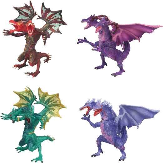 Figurina di drago 10 cm - 1 pezzo