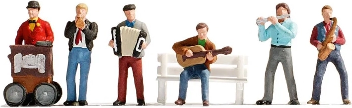Set di figurine Noch Musicisti di strada