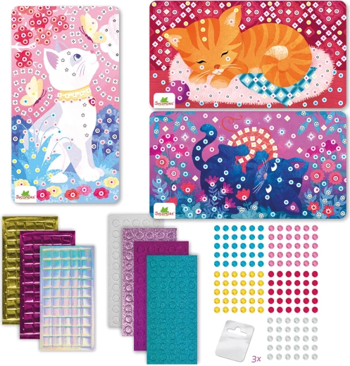 Stick & Fun mini mosaico gatti