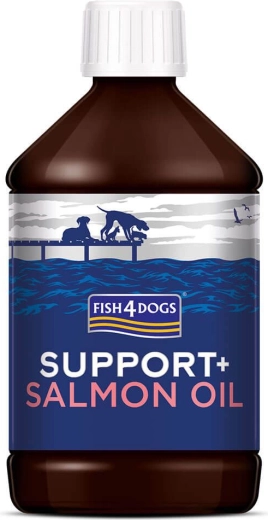 Olio di salmone per cani Support+ 500 ml