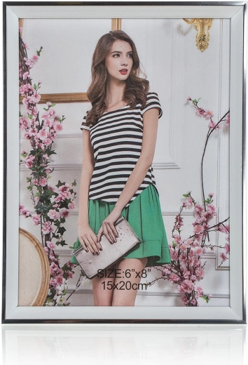 Cornice fotografica in plastica 15 × 20 cm con supporto