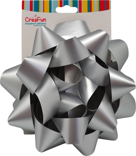 Fiocco regalo argento 20 cm