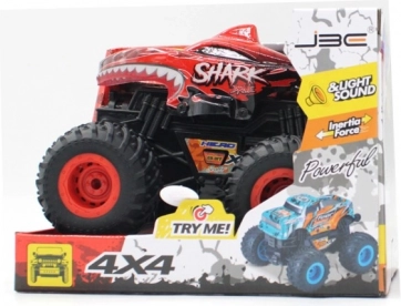 Auto Monster Truck Shark con luci e suoni