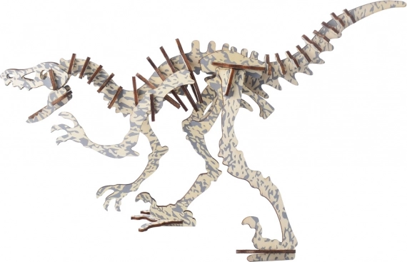 Woodcraft puzzle 3D in legno Peinonychus