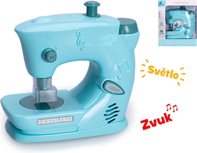 Macchina da cucire per bambini con luce e suoni, 15 × 15 cm