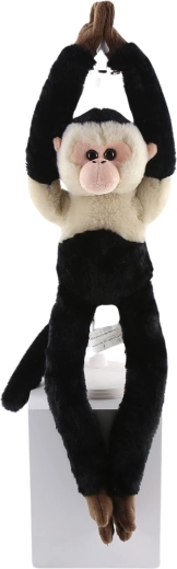 Scimmietta cappuccino di peluche appendibile 46 cm