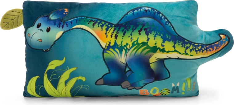 Cuscino NICI Dino Snackilus verde