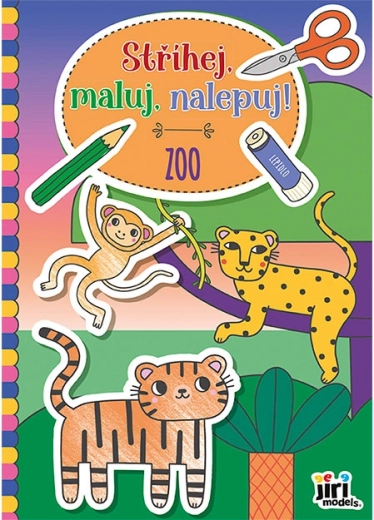 Ritaglia, colora, incolla! Zoo