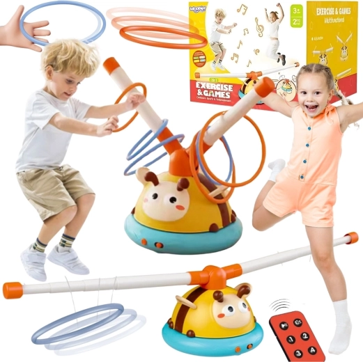WOOPIE gioco automatico di salto 2 in 1 con bersaglio a forma di ape